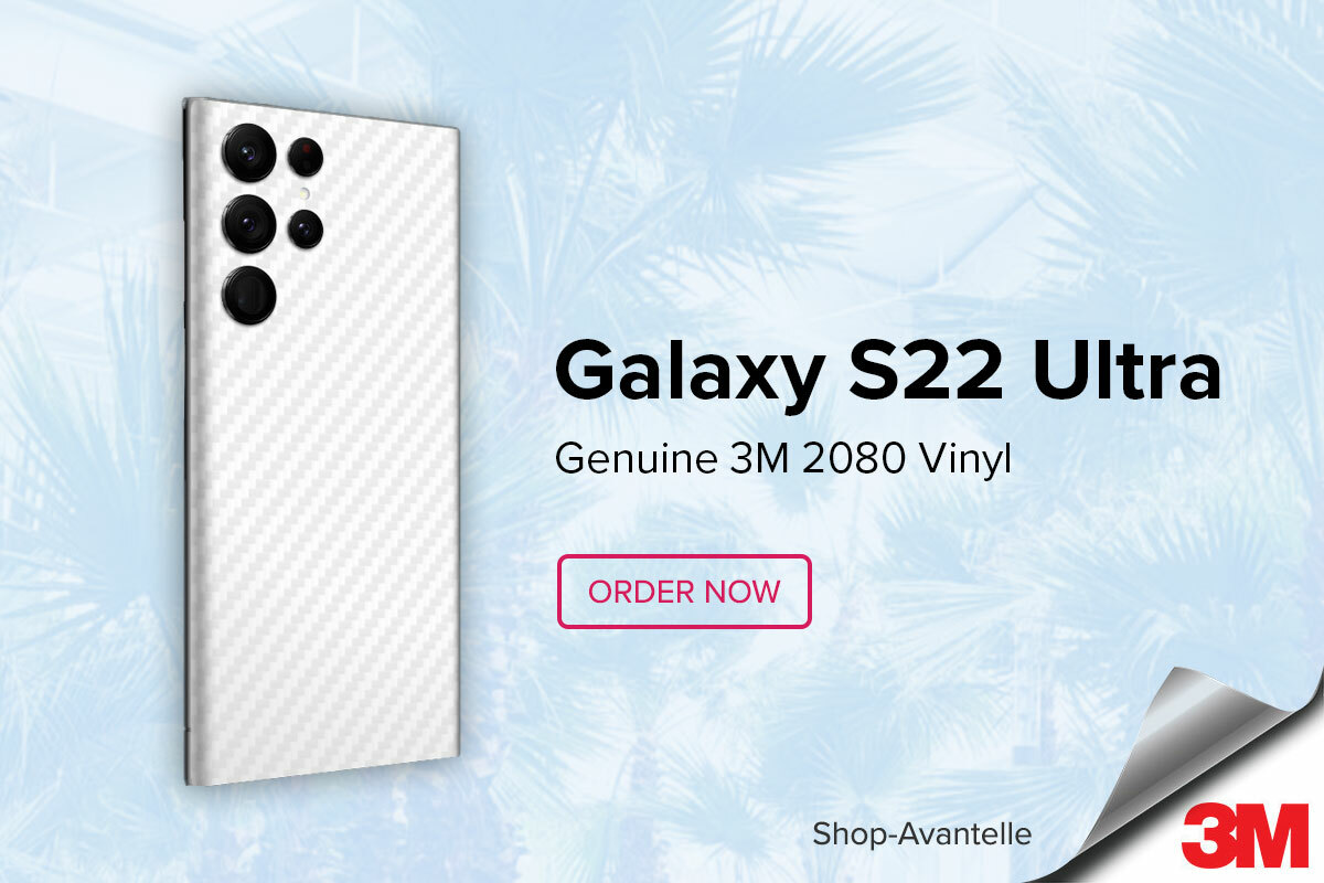 Samsung Galaxy S22 Ultra: Genuine 3M 2080 Vinyl | Skin | Decal Various Colors!