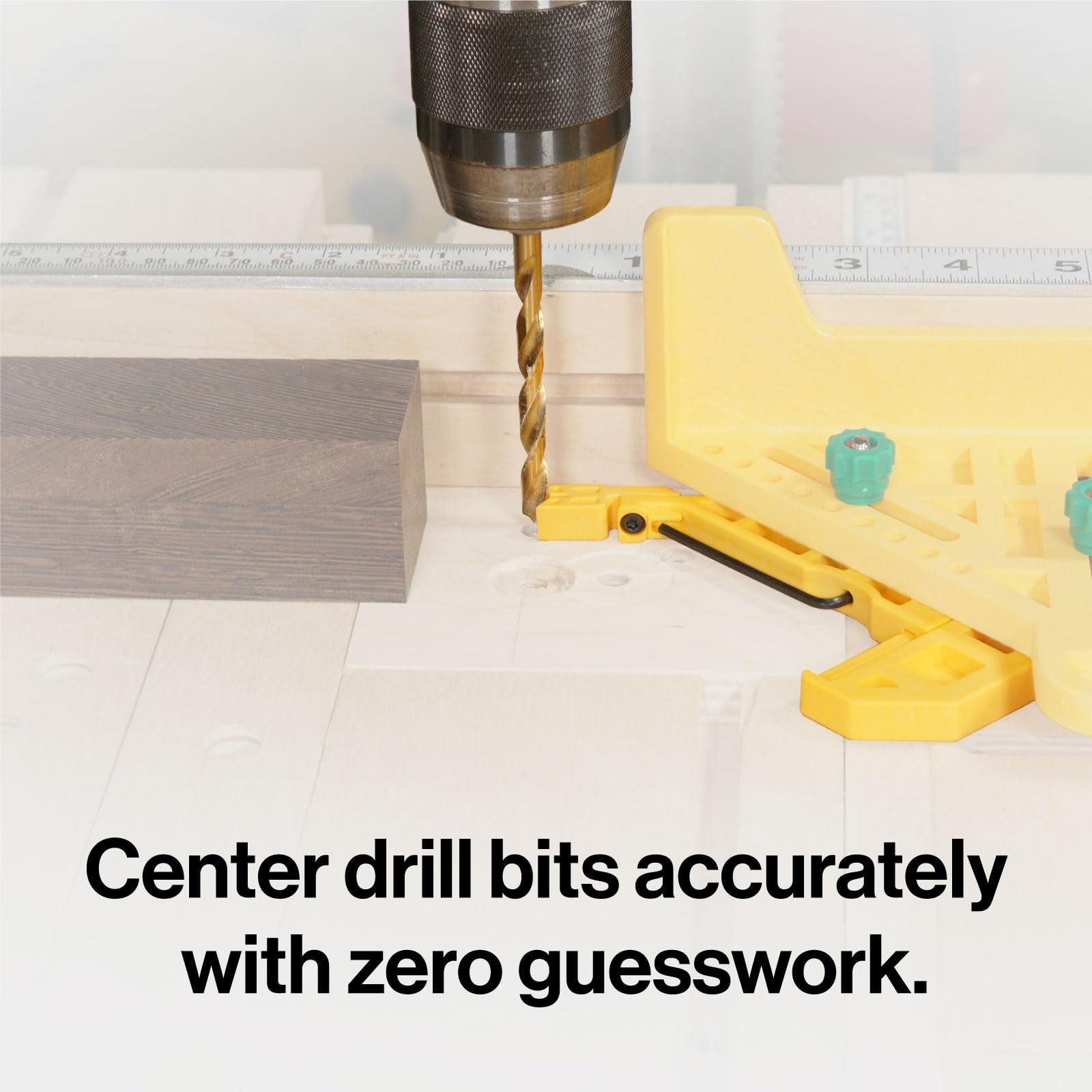 Woodworking Accessory Upgrade Kit - Center Finder, Dimension Tool & Storage Case