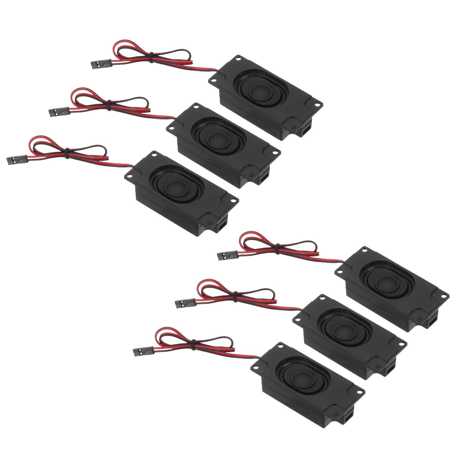 4 Pcs 3 Watt 8 Ohm Single Mini Speaker with Pre-attached 2.54mm Terminal Wire