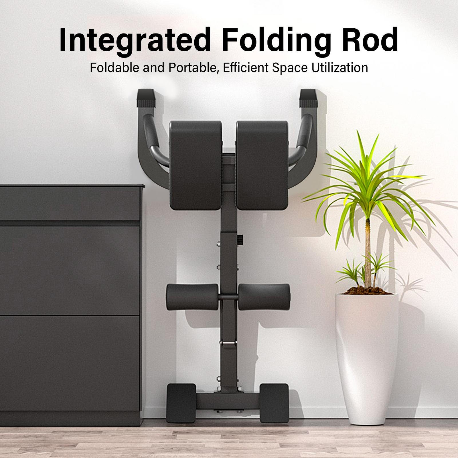 Hyperextension Bench for Strength Training – Adjustable Back Extension Machine