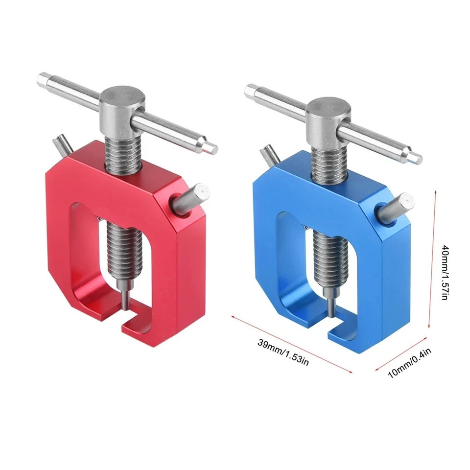 ZLXHDL Mini Gear Pullers, RC Pinion Bearing Puller 1.6x1.5x0.4inch, Red J jrydla