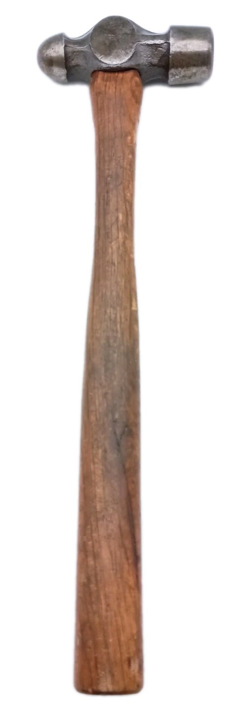 Spain BP-16 Ball Peen Hammer 13" Long Wood Handle