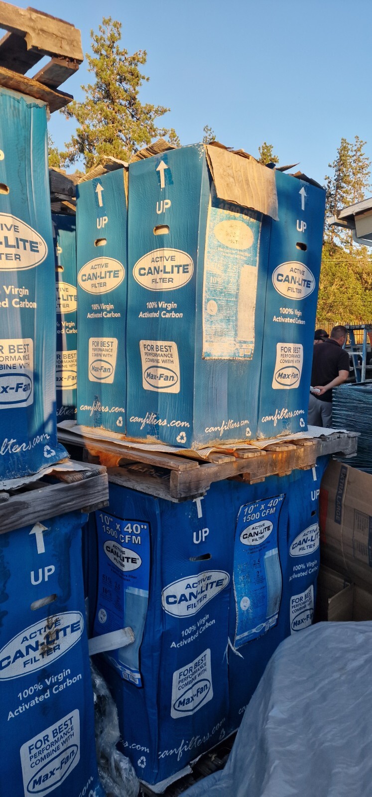 Can-Lite 10″ X 40" 1500 CFM Active Can Lite Filter