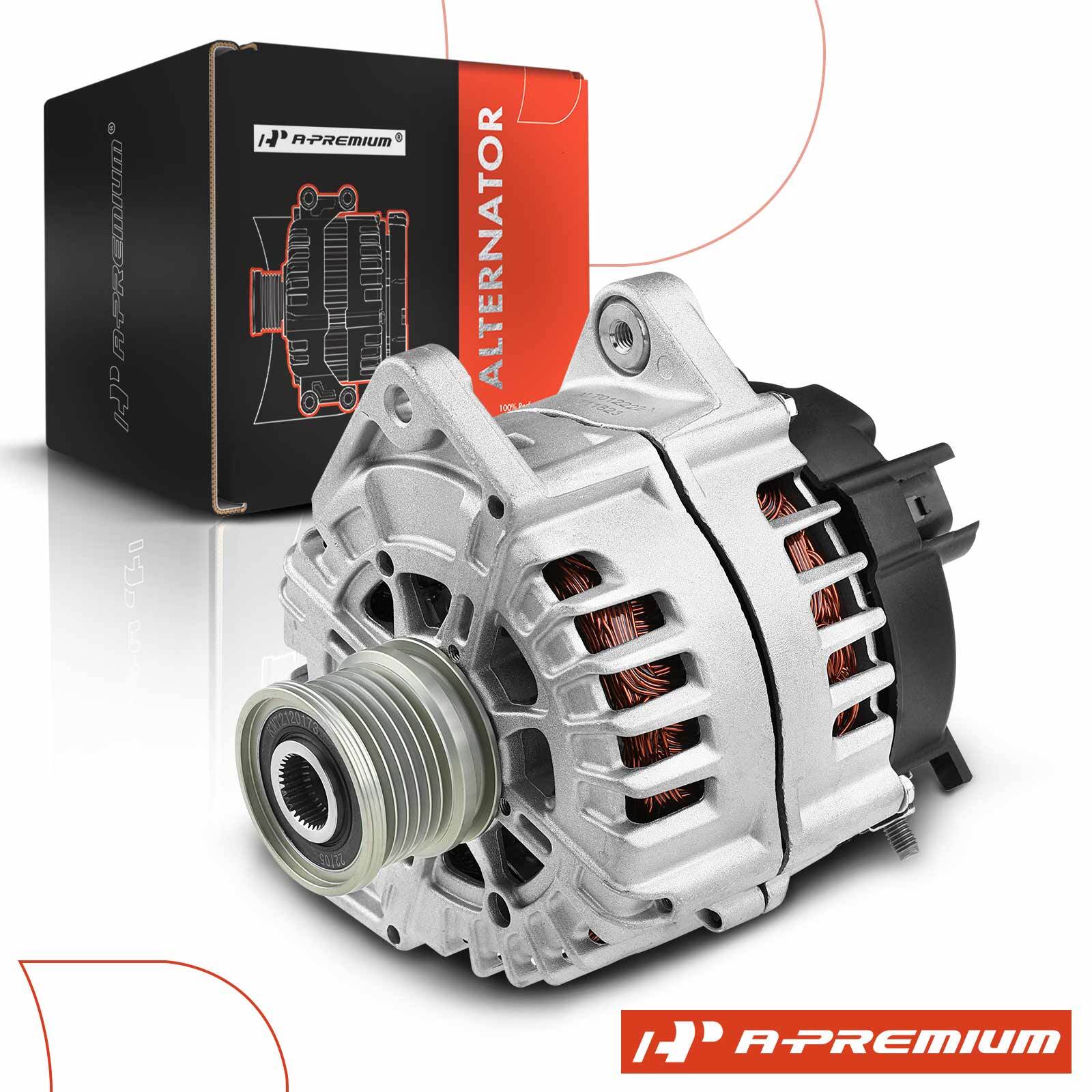 A-Premium Alternator for Mercedes-Benz E63 AMG 12-15 GL63 AMG 180A CW 6-Groove