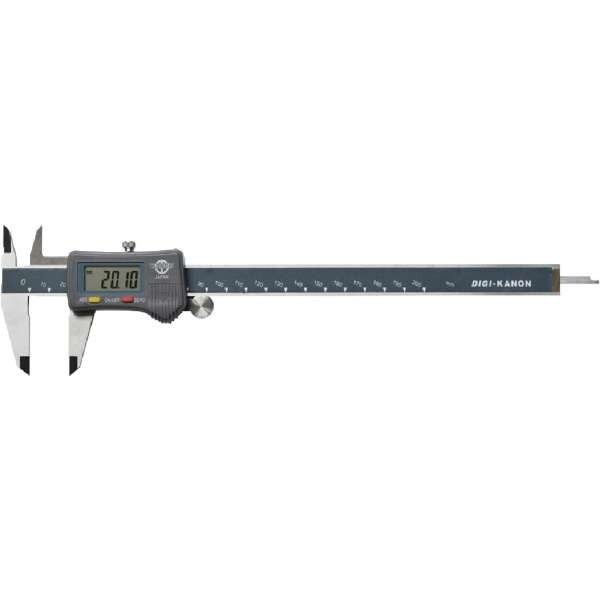KANON Digital Caliper 0 - 200mm E-PETA20 Flat Head Type Made in Japan