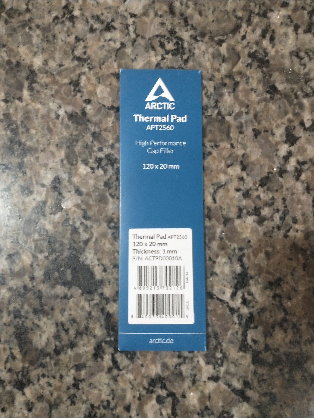Arctic ACTPD00010A Thermal Pad 120mmx20mmx1mm