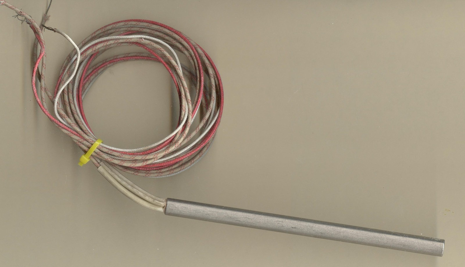 FAST HEAT Cartridge Heater 3/8" Dia X 5" Long 450W 240V 36" Lds & Type J T/C