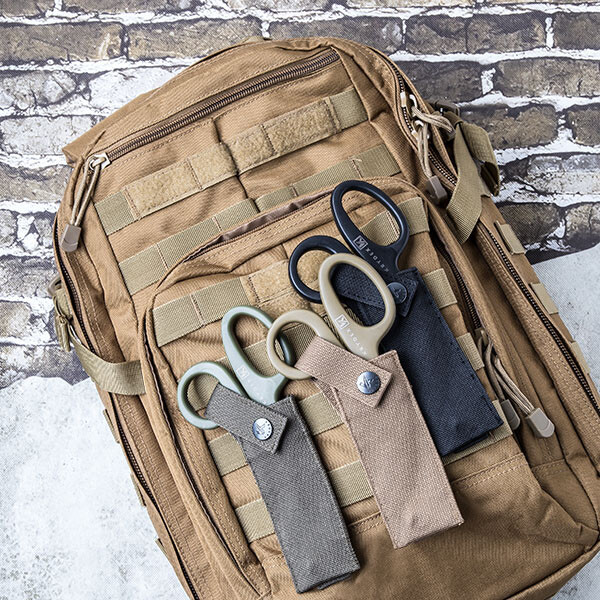 KRYDEX Medic Hand Pouch Shears Tactical Shear Pouch Scissors Sheath MOLLE Camo
