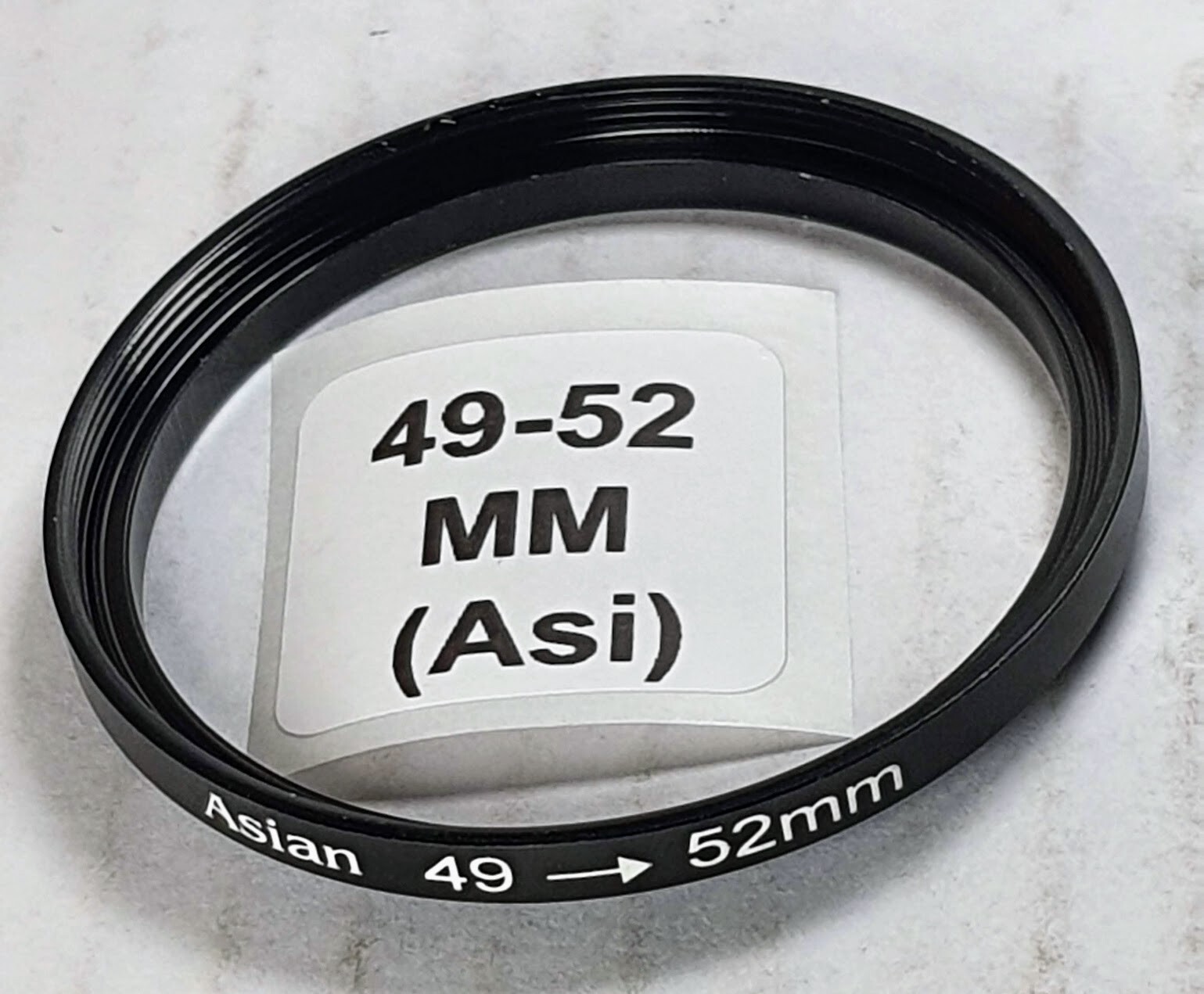 49-52mm Metal Step Up Adapter Ring 49mm Lens to 52mm Filter Converter E49-E52