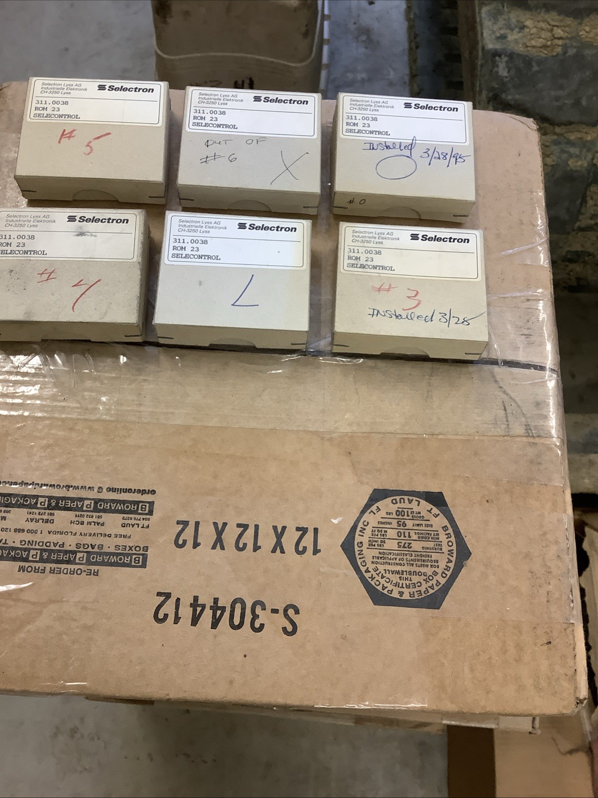 Selectron Memory Module 311.0038
