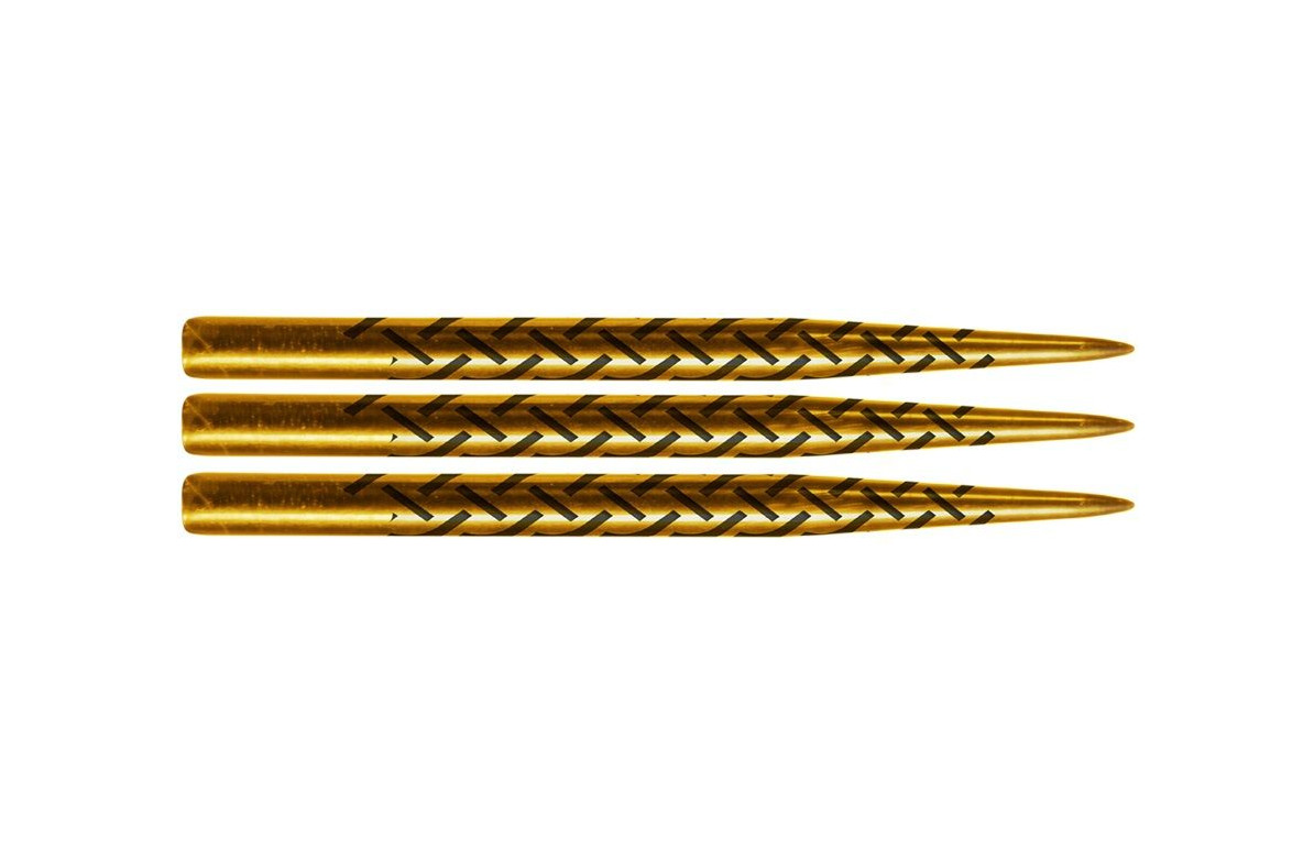 Shot! Warrior Gold Titanium Cinder Grip 35mm Dart Shaft