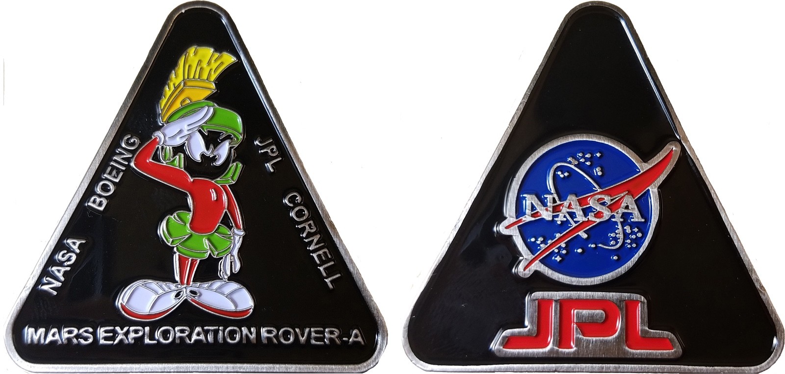 NASA JPL Mars Rover Marvin Martian Challenge Coin 2" OCPM 58