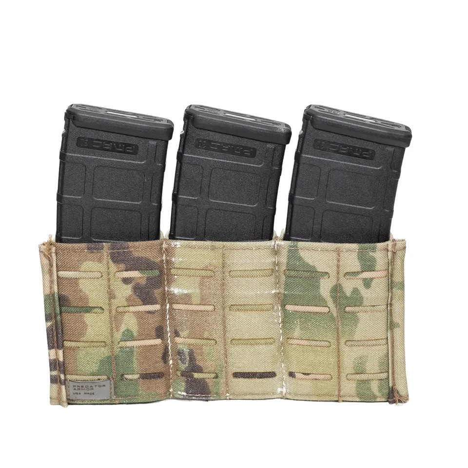 PREDATOR ARMOR Triple Mag Carrier - Ranger Green