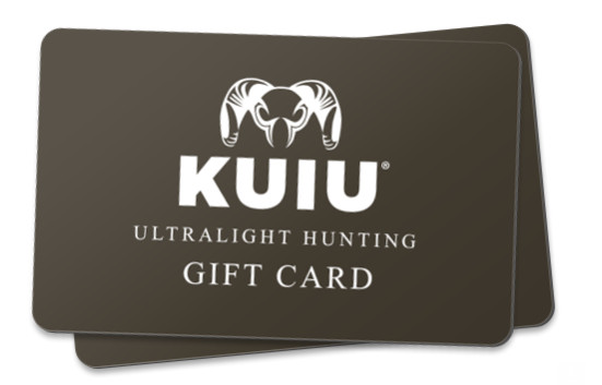 Kuiu Outdoor and Hunting Gear Gift Card- $50 Total Value