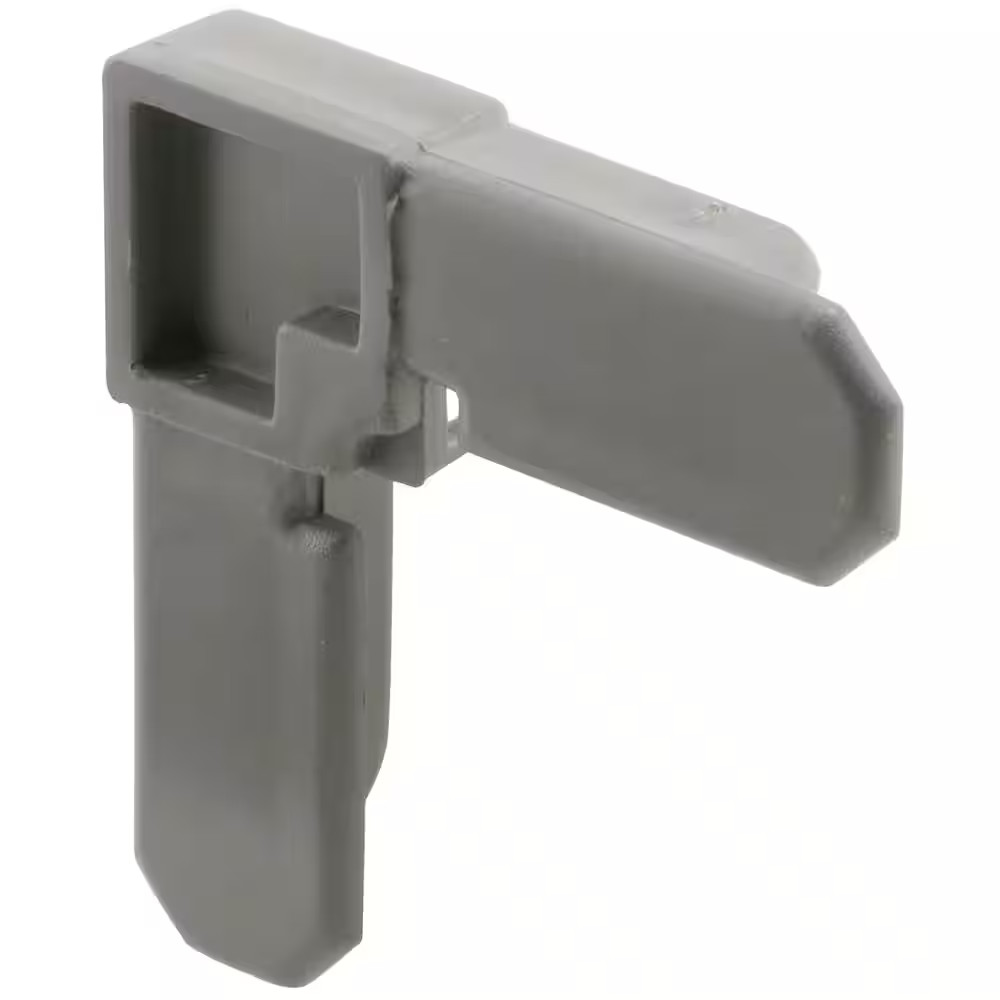 Screen Frame Corner, 5/16 In. X 3/4 In., Gray (50-Pack)