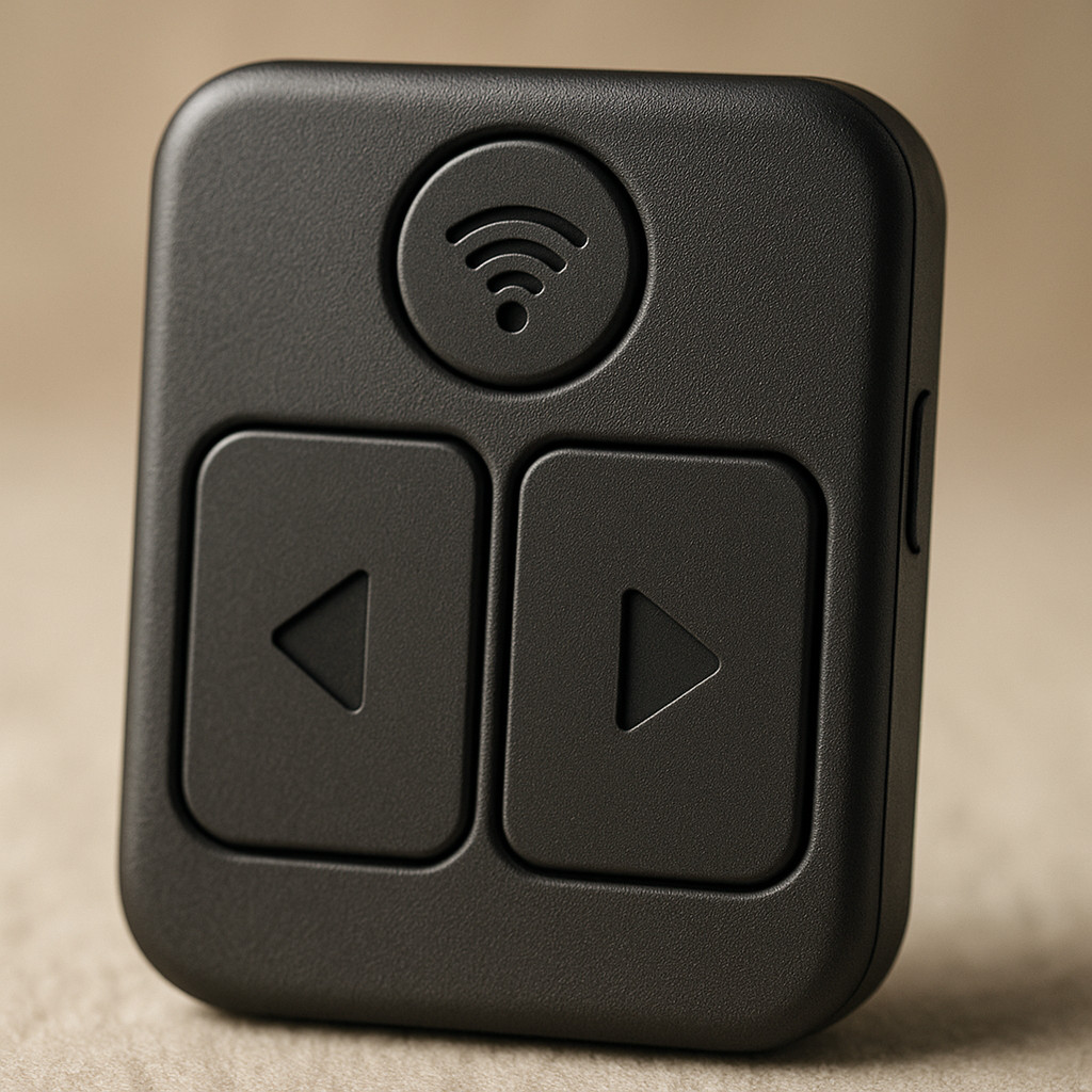 RCPT07 RF Wireless Page Turner Remote Kindle iPad eReader Hands-Free Clicker