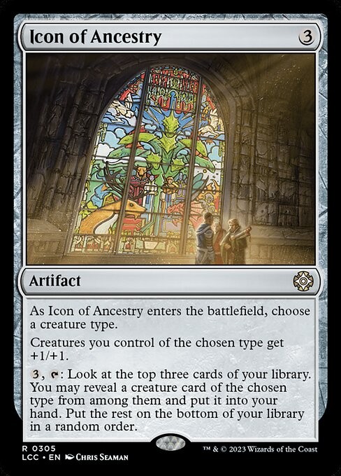Icon of Ancestry 305 R Normal LCC MTG NM