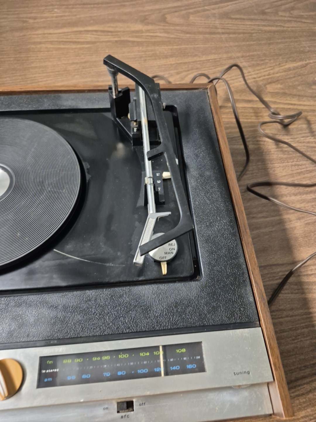 Zenith Compact Stereo System Am/fm Record Player D583 Read Description