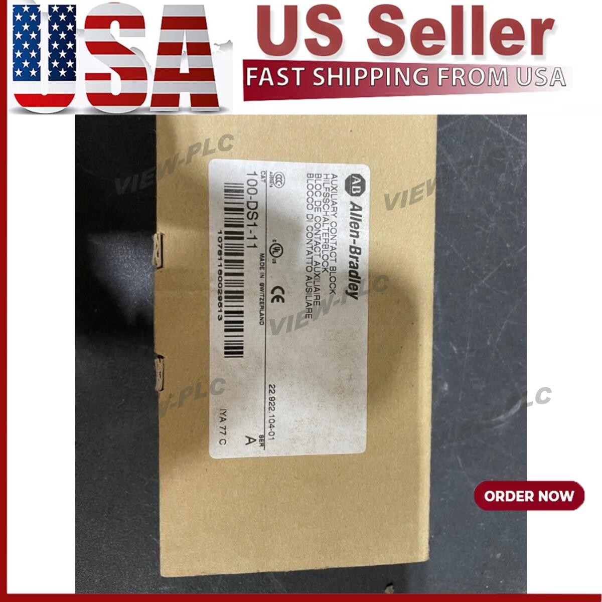 AB 100-DS1-11 Contactor Auxiliary Contact New 100DS111