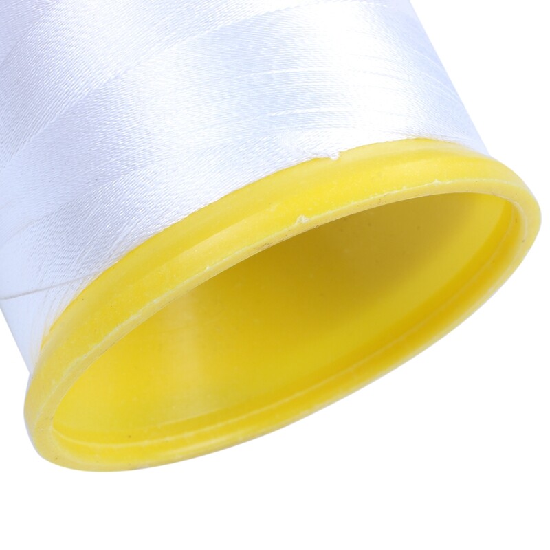 5000M White Polyester Thread Cones for Embroidery