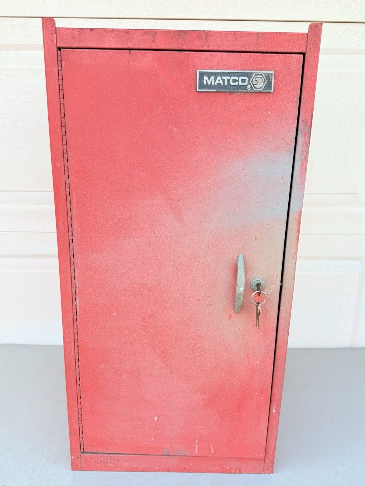 Vintage Matco Tool Box MB-209 Side Box Tools Cabinet