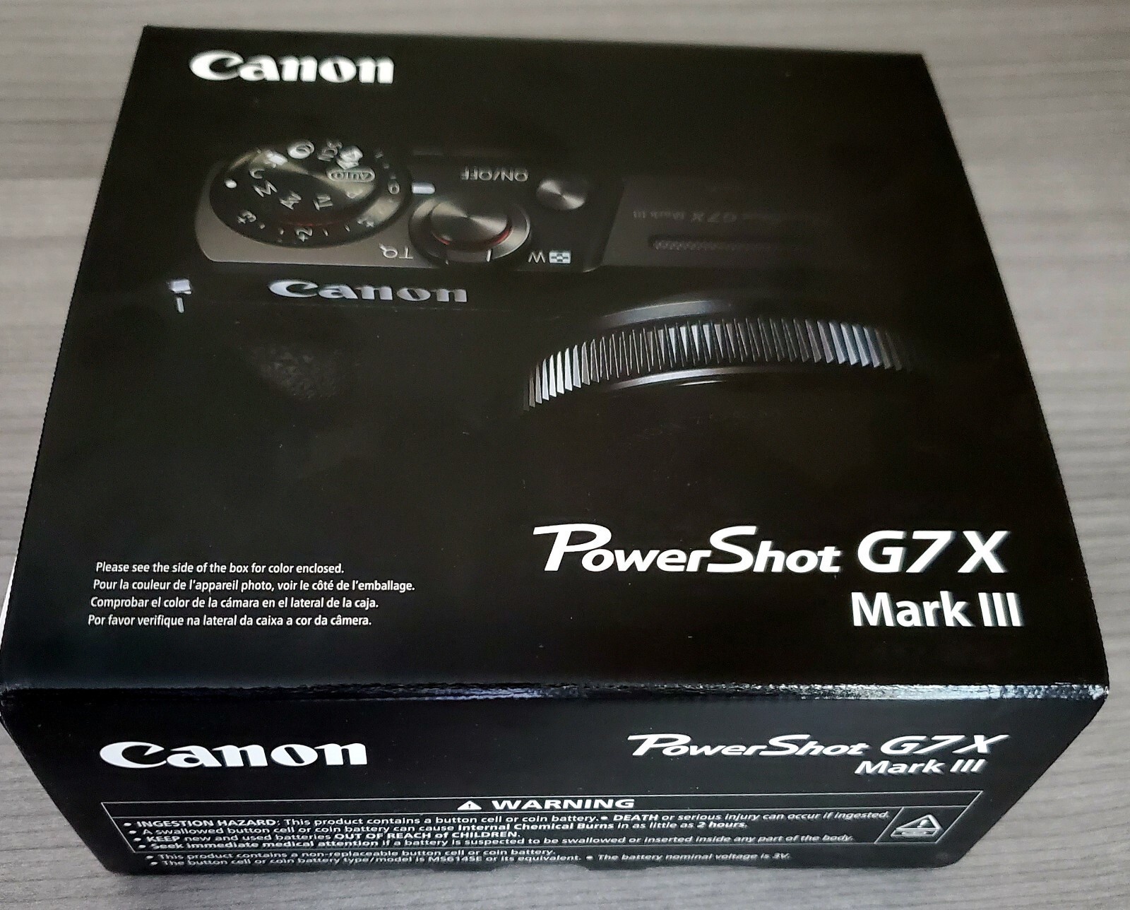 Canon PowerShot G7 X Mark III 20.1MP Point & Shoot Digital Camera New Black