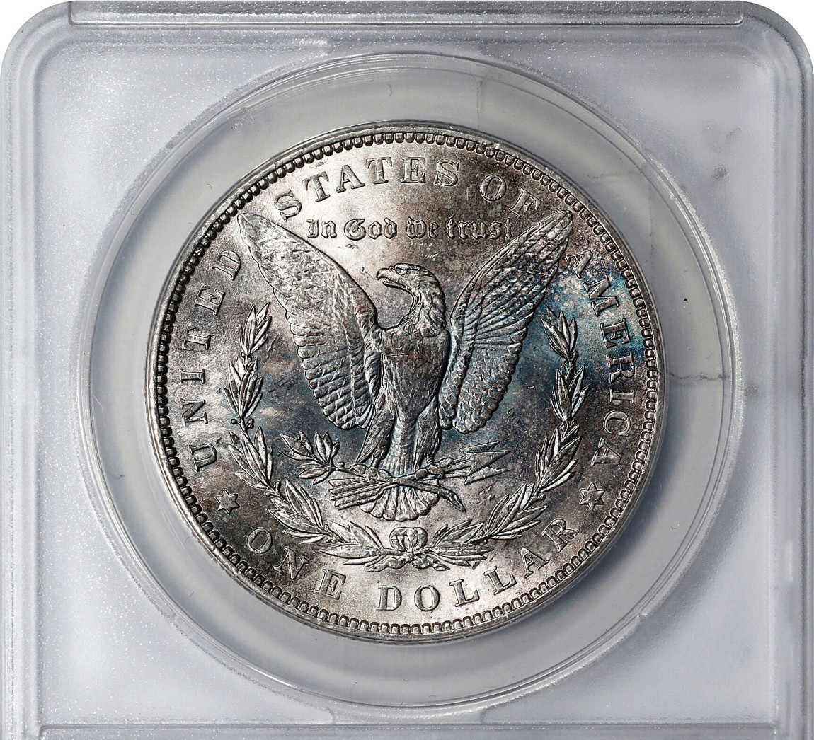 1889 - MORGAN SILVER DOLLAR - MS 63