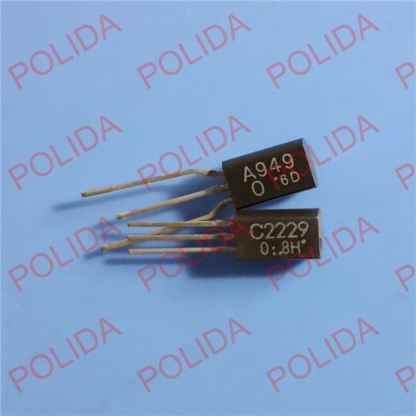 5pairs OR 10PCS TOSHIBA TO-92L 2SA949-O/2SC2229-O 2SA949/2SC2229 A949/C2229