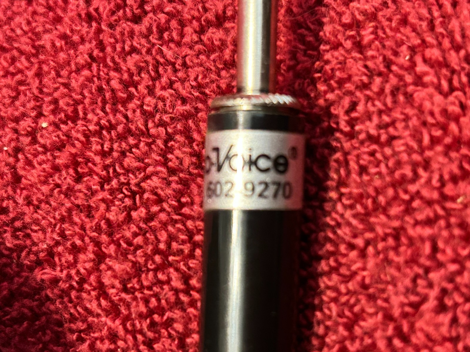 ELECTRO-VOICE MODEL 602T TRANSISTORIZED NOISE CANCELLING HANDHELD MICROPHONE