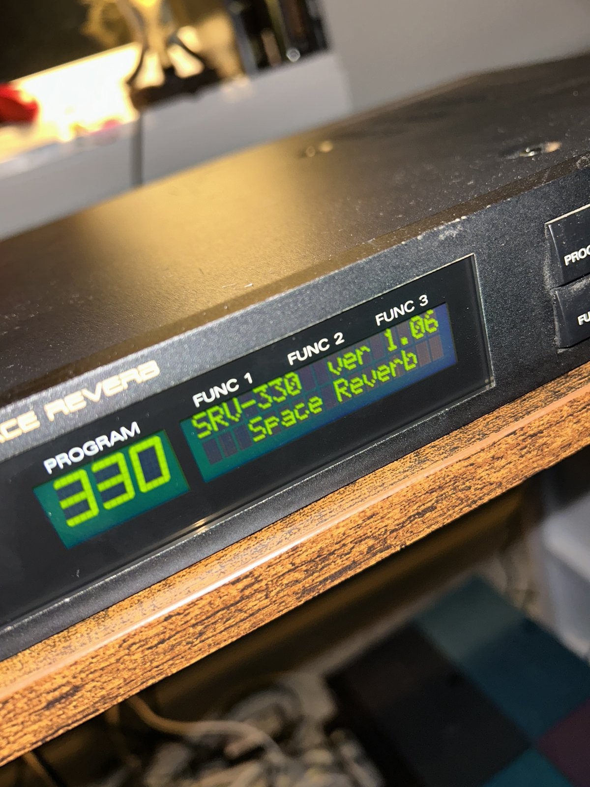 Roland SRV-330 Dimensional Space Reverb - Tested Working 1U Rack