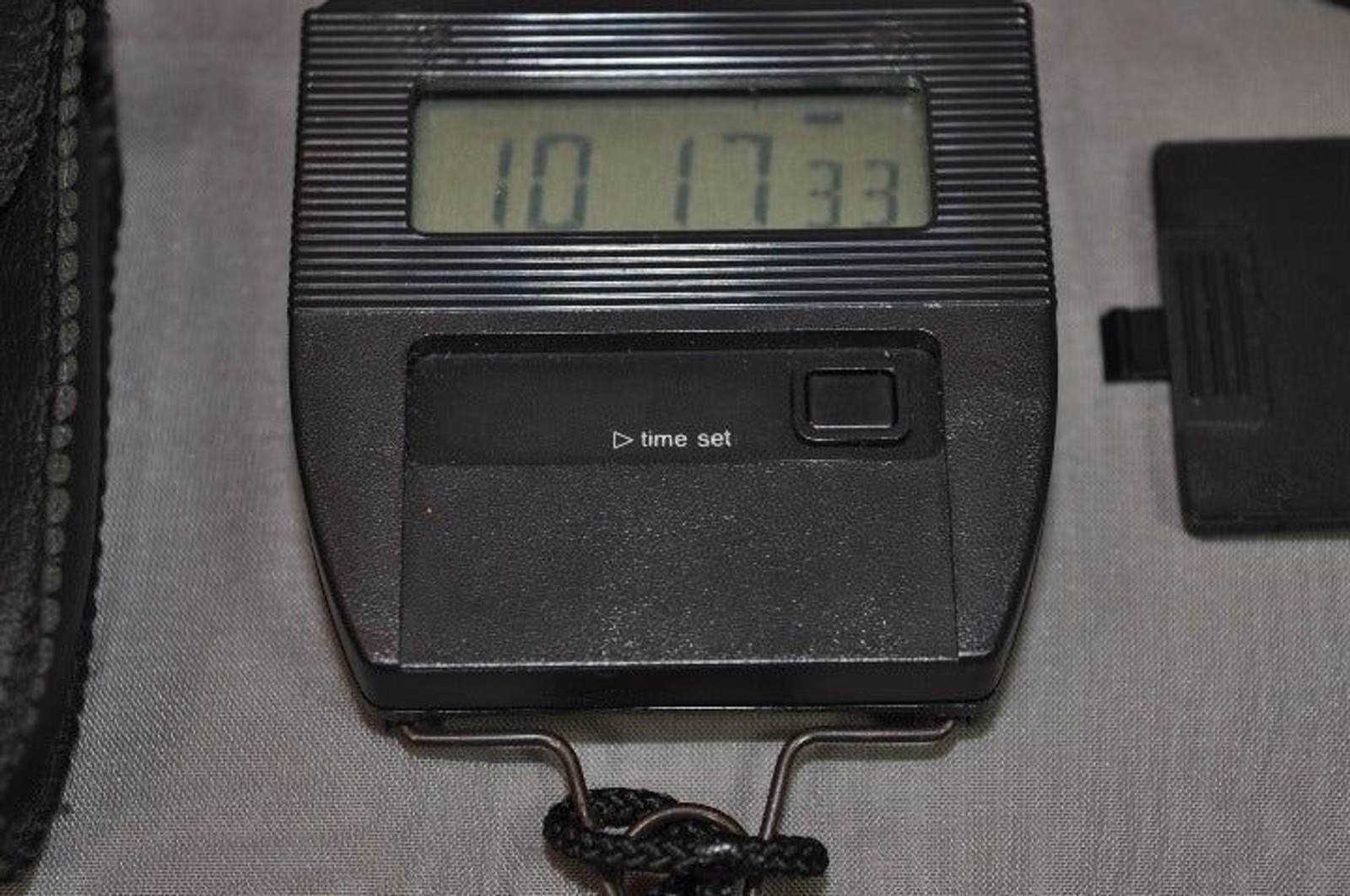 Westclox Stopwatch with Case - Clean Tested Works EUC