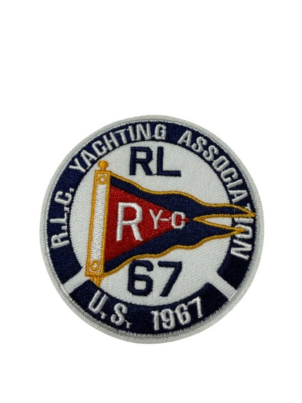 Polo Ralph Lauren Yacht Patch Iron-On/Sew-On Embroidered
