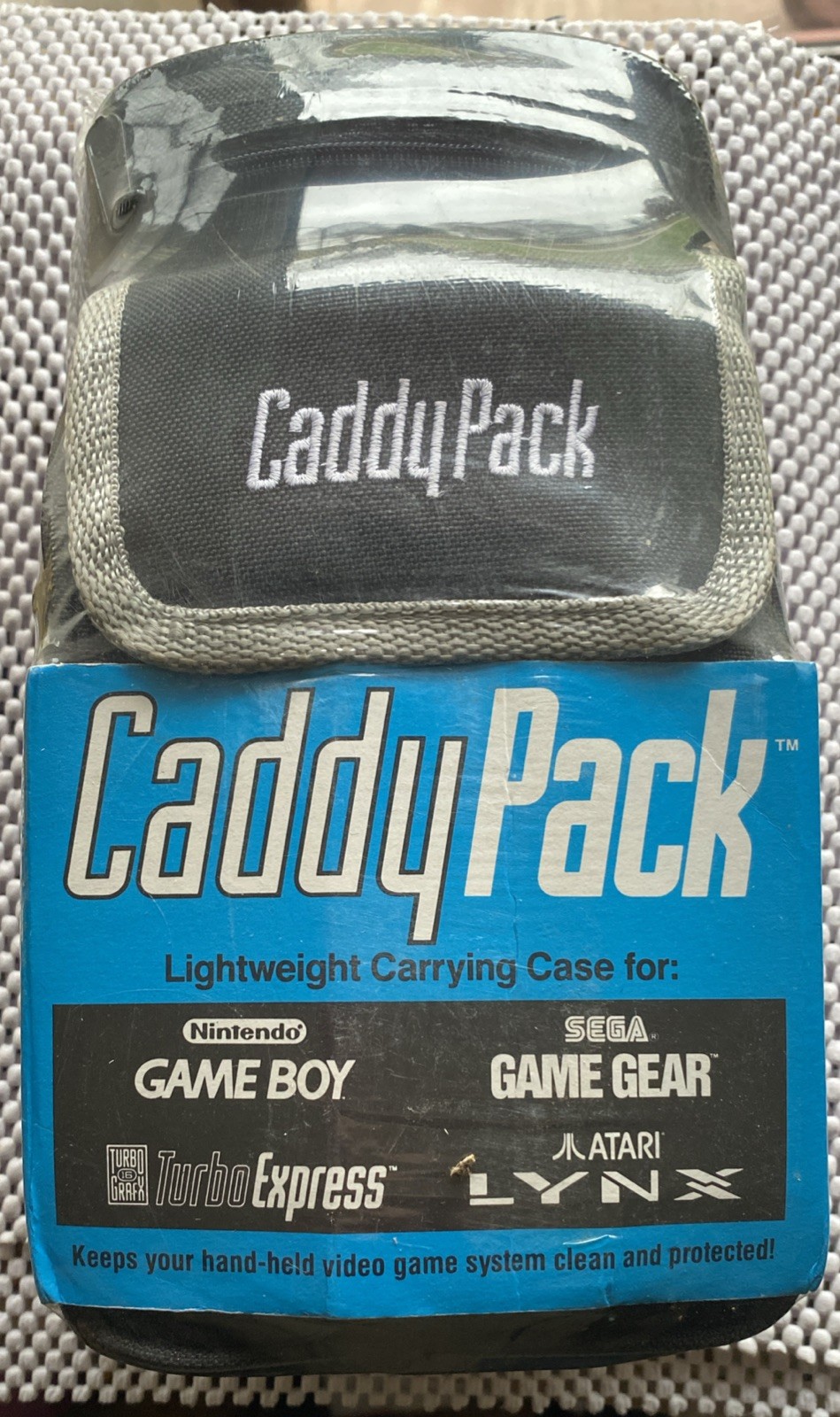 Caddy pack lightweight carrying case for game boy game gear etc. New Unopened