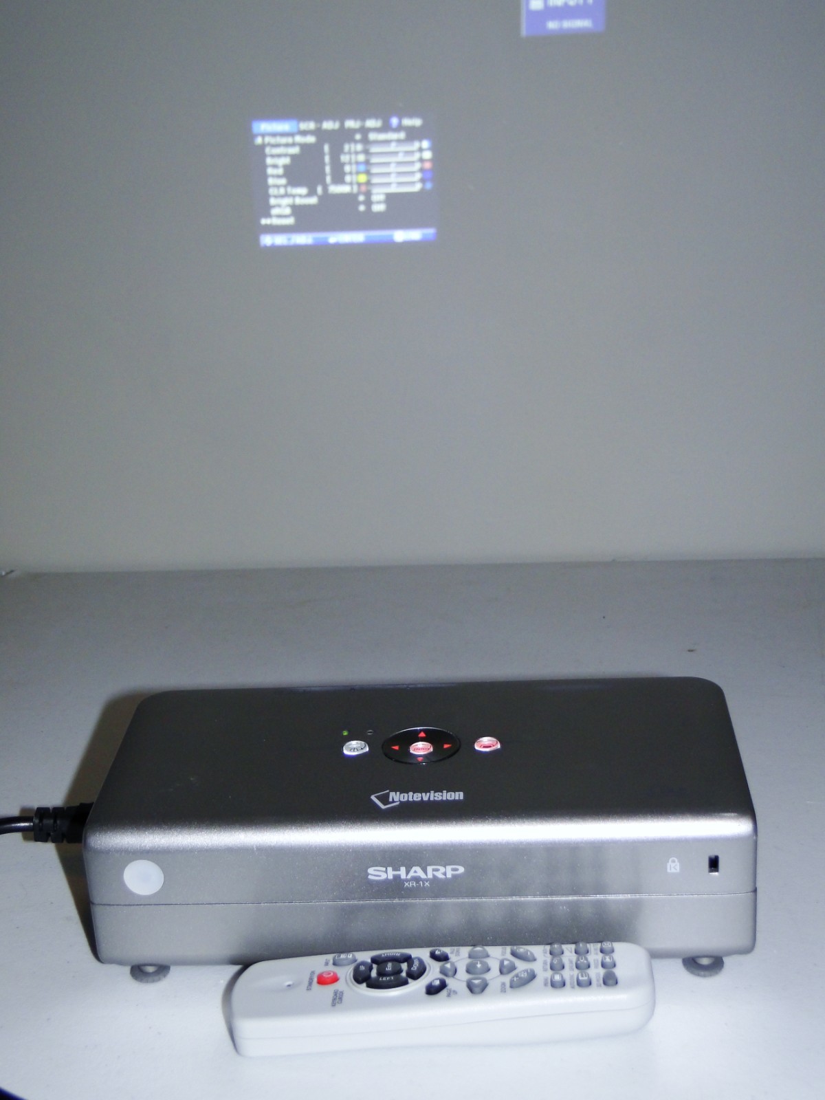 Sharp Notevision Model XR-1K DLP Projector - Used Working Condition