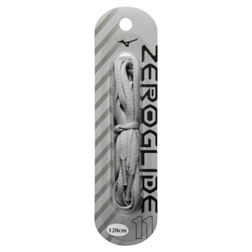 Mizuno Zero Glide Shoelace 120cm 11 Silver P1GZ2021 Futsal Football Soccer