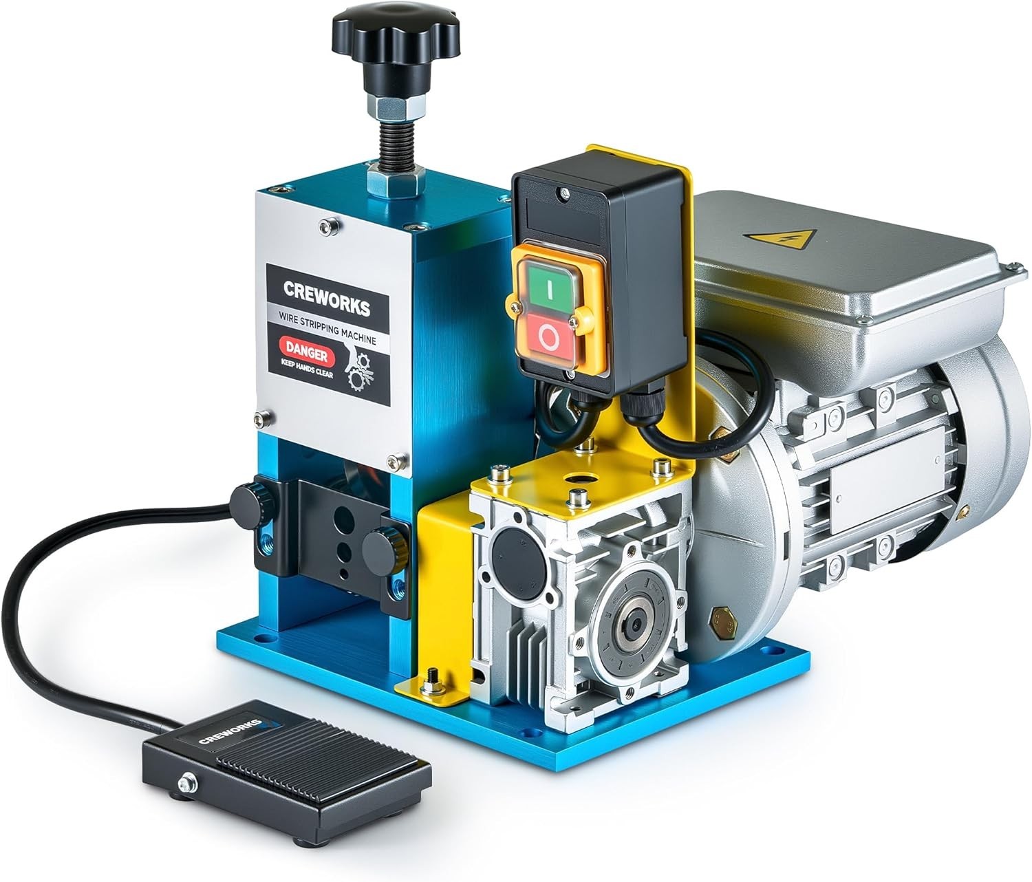 Portable Electric Wire Stripping Machine for 1.5-25mm Copper Cable Recycling