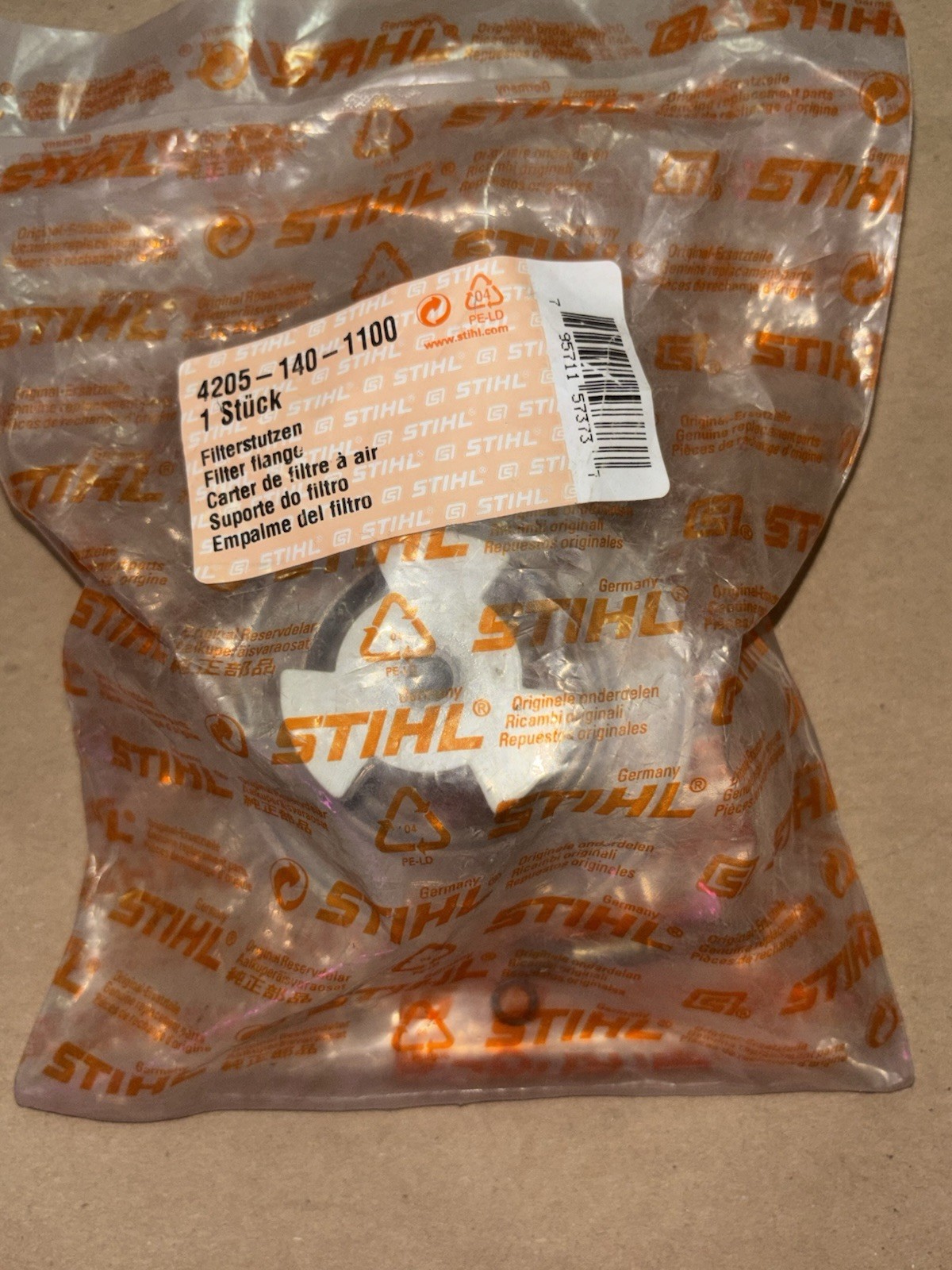 Stihl TS510 TS760 Filter Flange 4205 140 1100 OEM