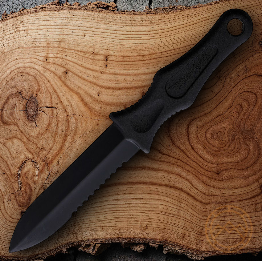 Shomer-Tec CIA Covert Cutter Fixed Knife 3.5" Glass Fiber Composite Construction