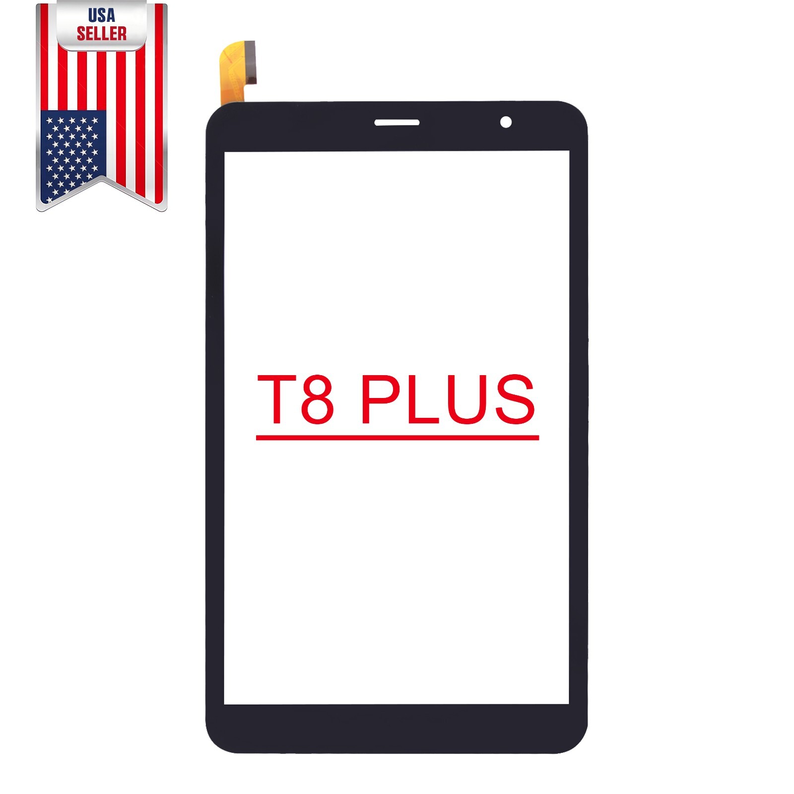 8" Touch Screen Digitizer Glass Panel Replacement For Sky Devices Elite T8 Plus