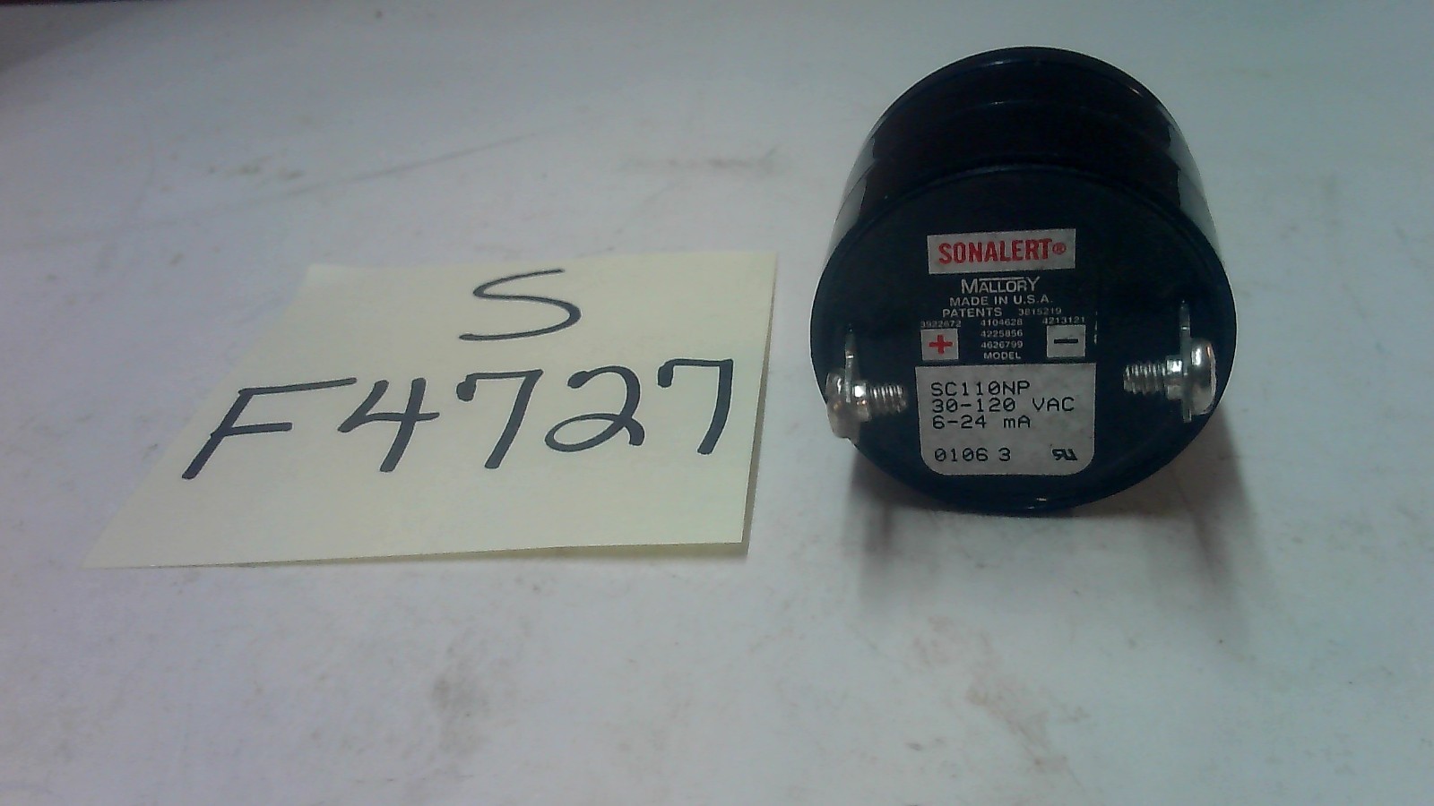 SONALENT SC110NP BUZZER ALARM