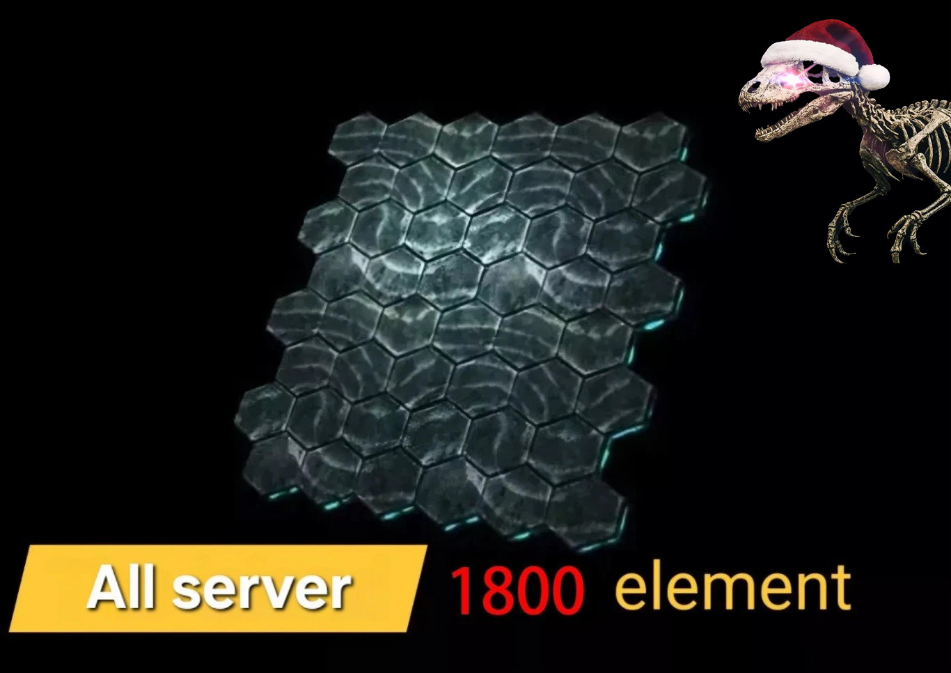 ArkSurvival Ascended PVE - 1800 element（Fast Speed in 2-24 hour）