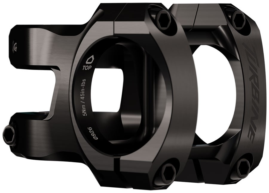 Turbine Stem - RaceFace Turbine Stem - 40mm, 35mm Clamp, +/-0, 1 1/8", Black -