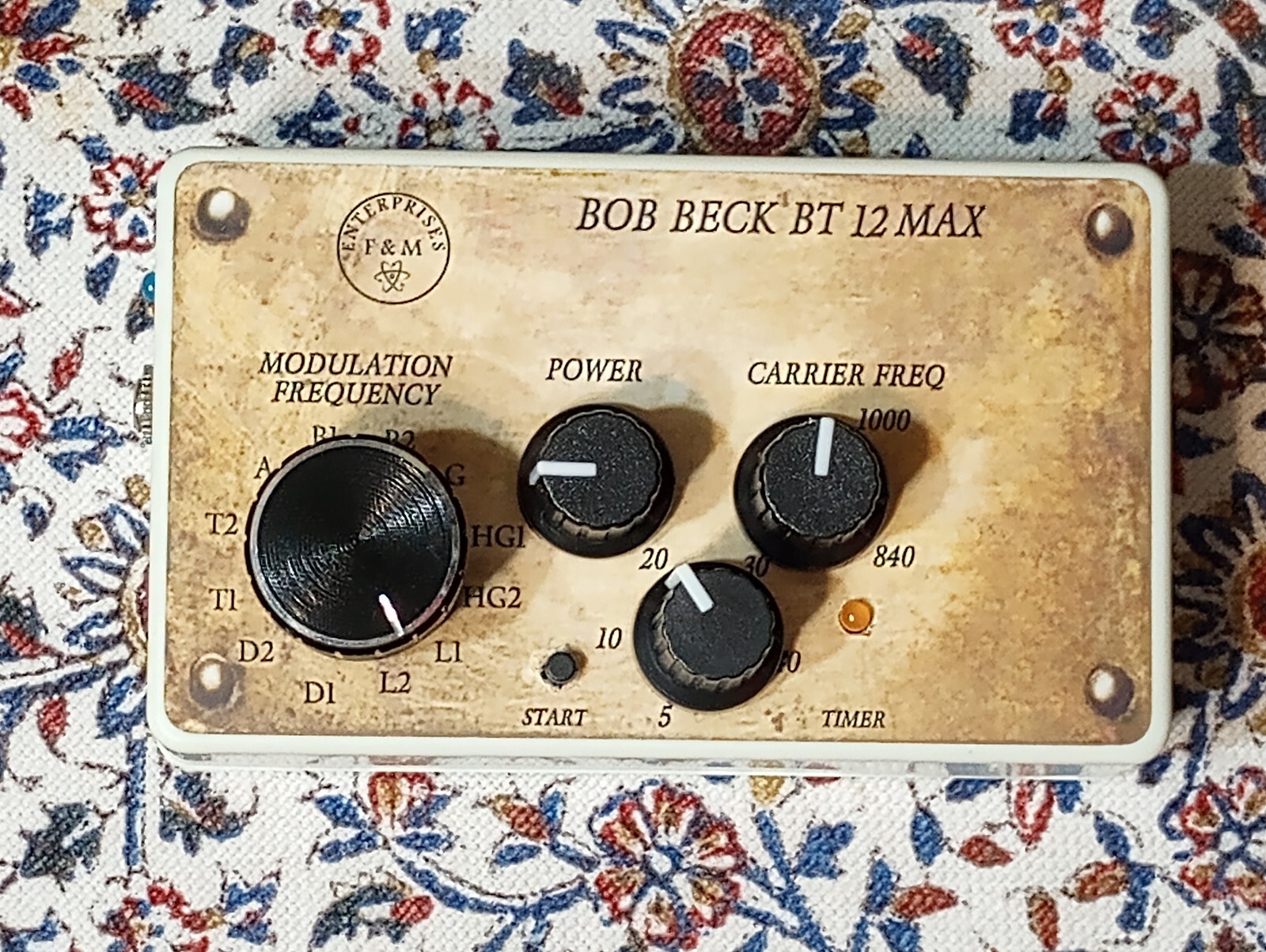 BT-12 MAX BOB BECK CES DEVICE COVERS FULL BRAINWAVE SPECTRUM