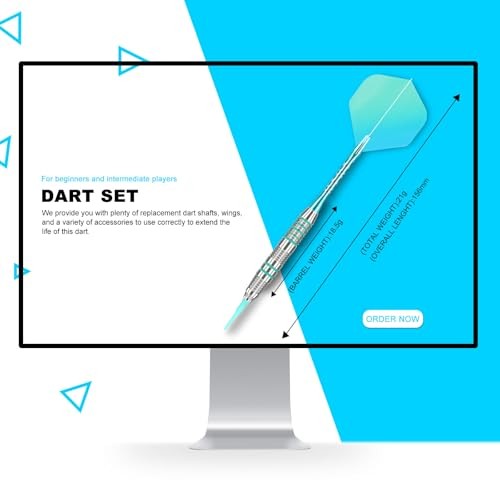 Soft Tip Darts Sets - Soft Tip Darts for Electronic Dartboard Blue-Green