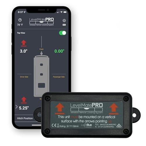 LevelMatePRO Wireless RV Leveling System, Bluetooth Leveler for Campers, Must