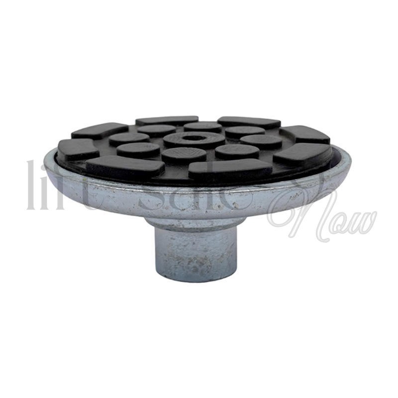 Round Lift Pad With Rubber Pad (1 1/2" Peg) For Atlas Automotive Equipment