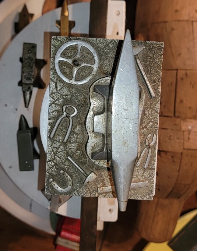 Miniature Anvil, Unique Blacksmith Display Anvil
