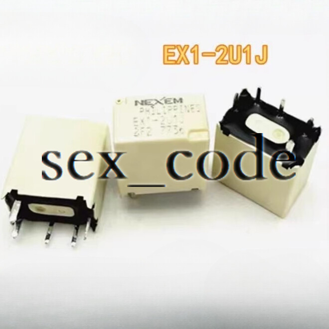 5Pcs New EX1-2U1J 5-foot NEC Automobile relay EX1-1F1J 2U1 #TT