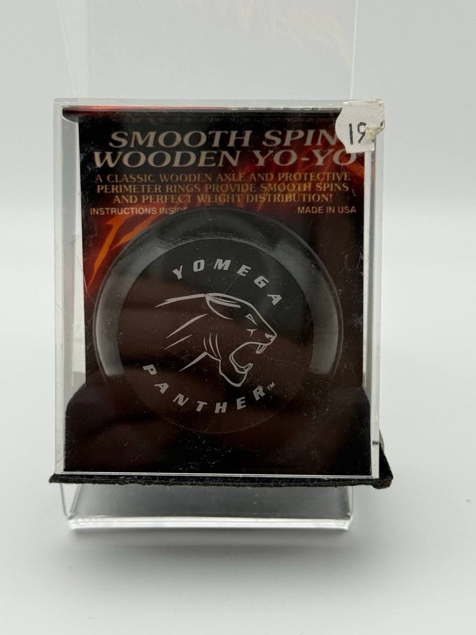 Yomega Wooden Imperial Yo-Yo The Panther Rare 1998 Vintage Yo-Yo Made In The USA