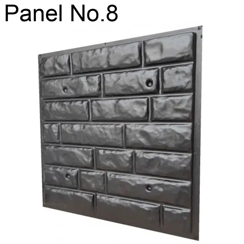 Plastic Form for facade panels No.8 . Concrete Interior and Exterior